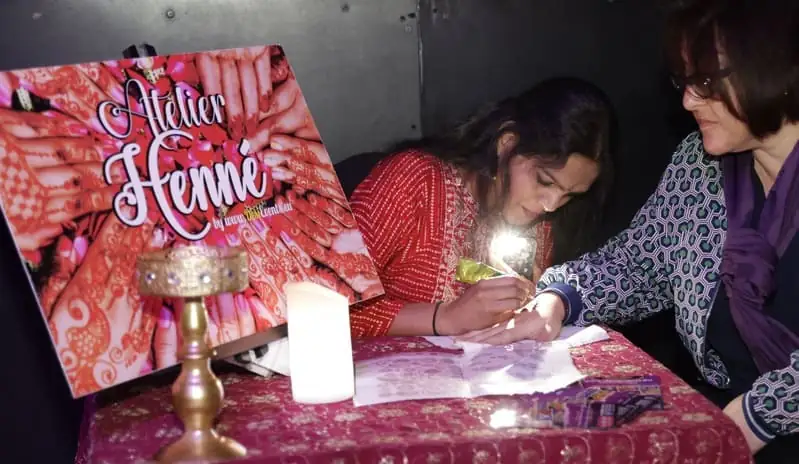 Atelier Henna indien