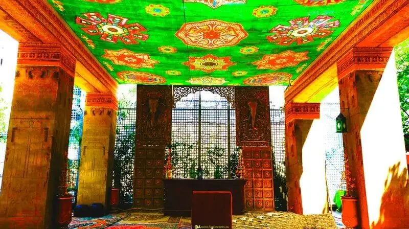 Décoration palais indien