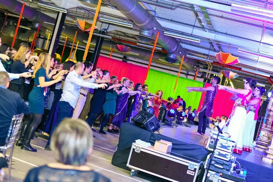 Team bulding thème danse Bollywood