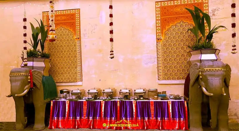 Vin d'honneur avec notre traiteur indien